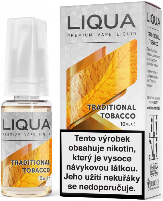 Ritchy Liqua Elements Traditional Tobacco 10 ml 3 mg