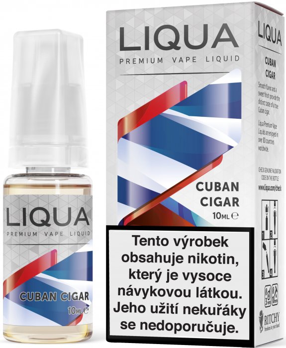 Ritchy Liqua Elements Cuban Cigar 10 ml 12 mg