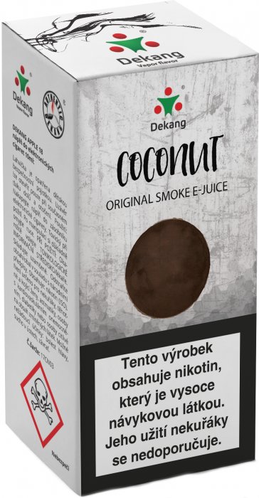 E-liquid Dekang Coconut 10ml 16mg (kokos)