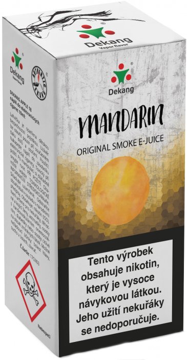 E-liquid Dekang Mandarin 10ml 6mg (mandarinka)