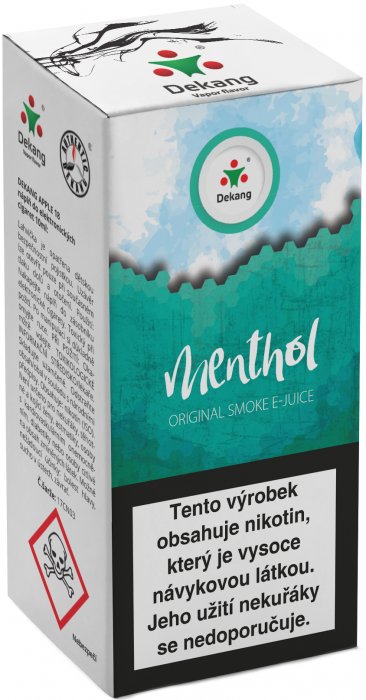 E-liquid Dekang Menthol 10ml 11mg (mentol)