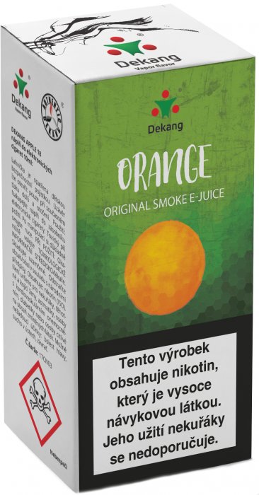 E-liquid Dekang Orange 10ml 6mg (pomeranč)