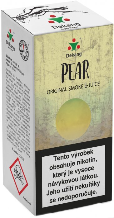 E-liquid Dekang Pear 10ml 18mg (hruška)