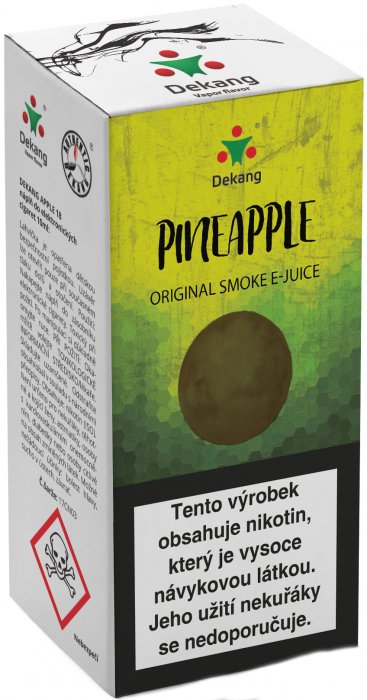 E-liquid Dekang Pineapple 10ml 16mg (ananas)