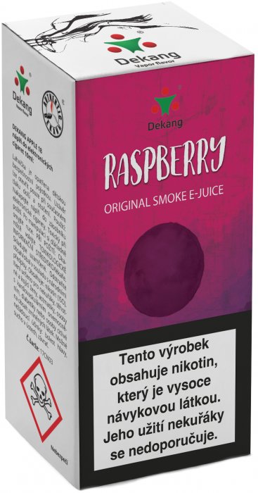 E-liquid Dekang Raspberry 10ml 6mg (malina)