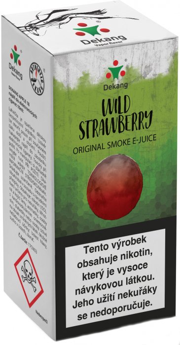 E-liquid Dekang Wild Strawberry 10ml 18mg (lesní jahoda)