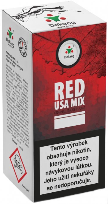 E-liquid Dekang Red USA Mix 10ml 16mg