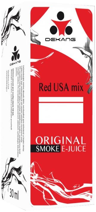 E-liquid Dekang Red USA Mix 10ml 16mg