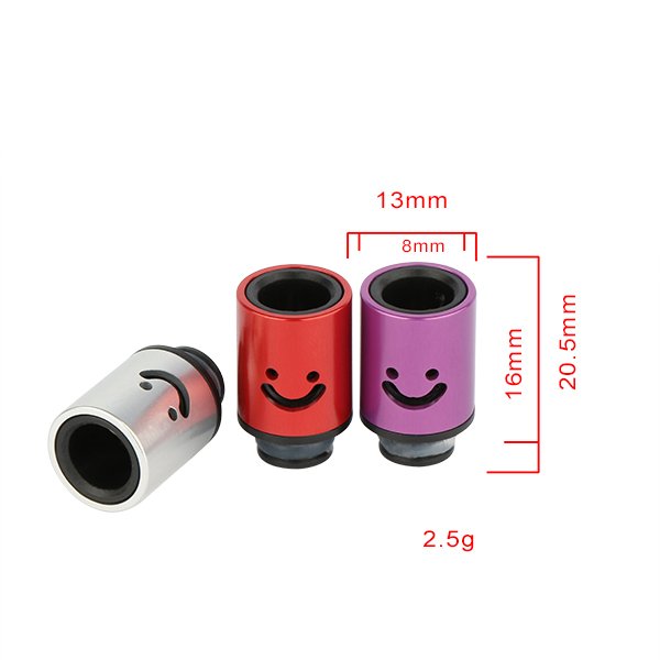 Aluminum POM Smile náustek pro clearomizer Red