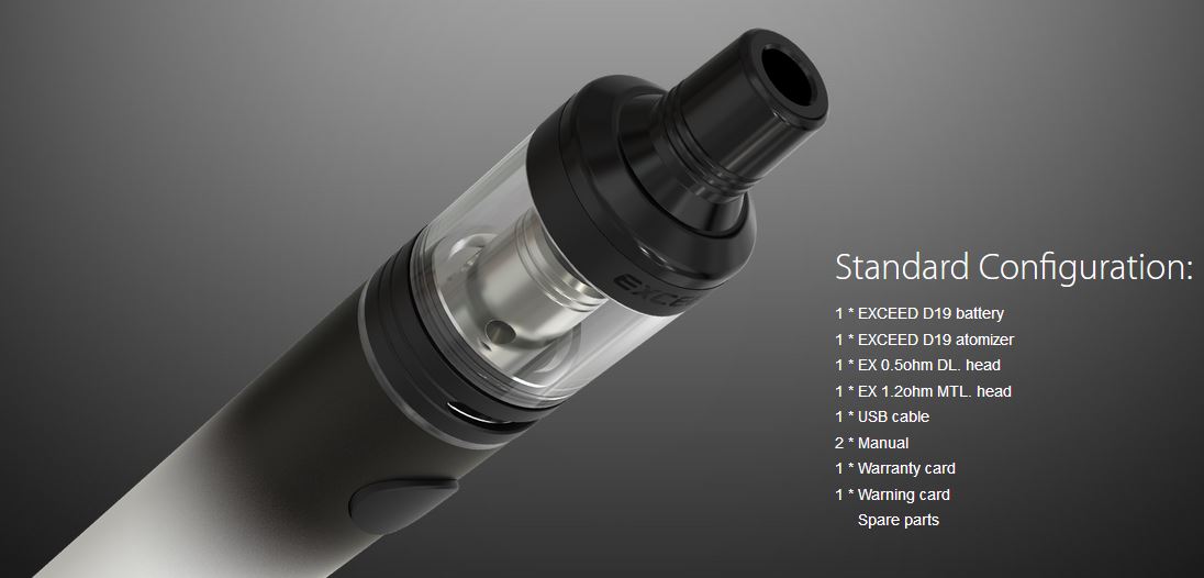 Joyetech Exceed D19 sada 1500mAh Tmavě Oranžová 1ks