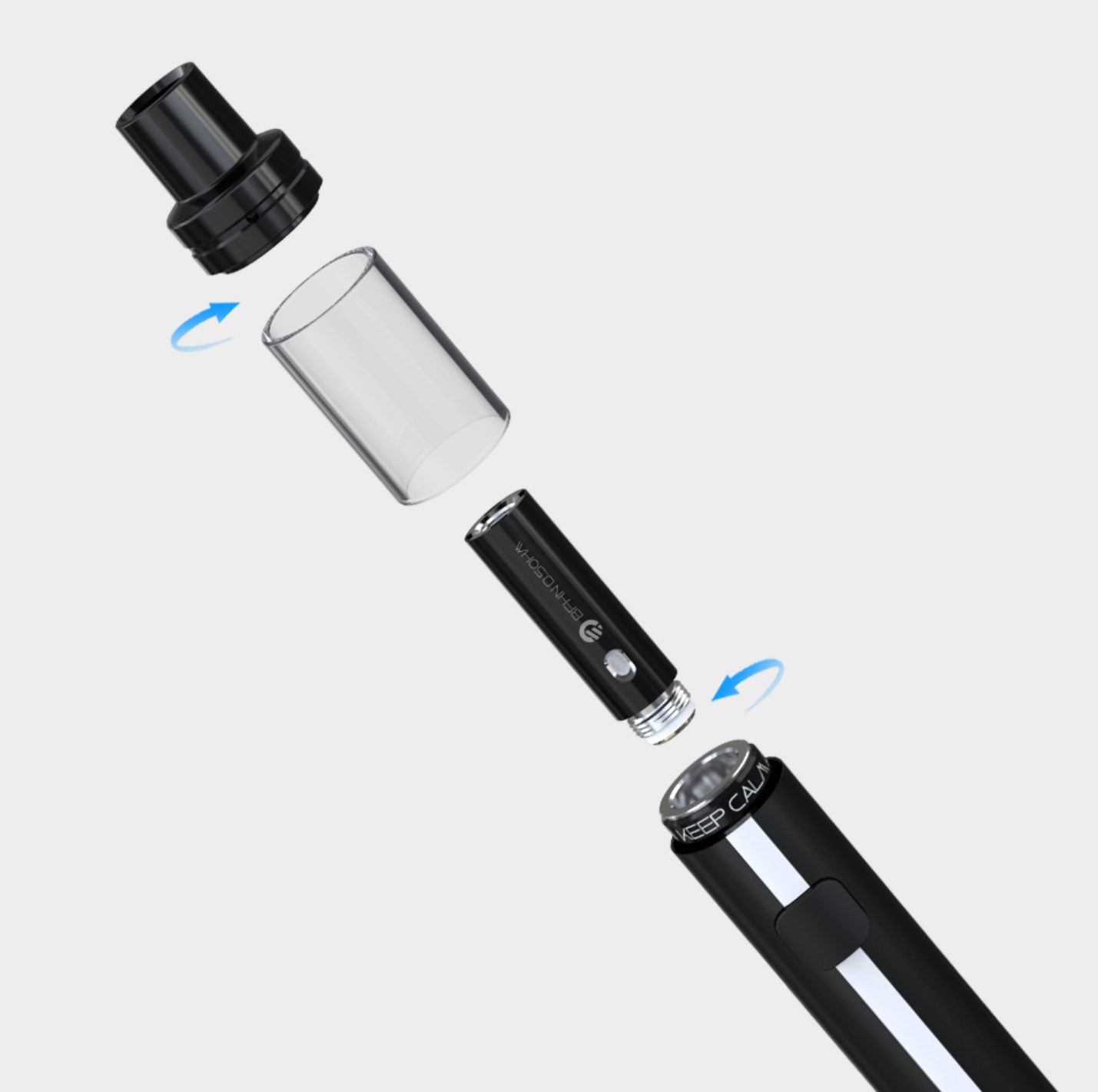 Joyetech eGo AIO ECO 650mAh Červená 1ks
