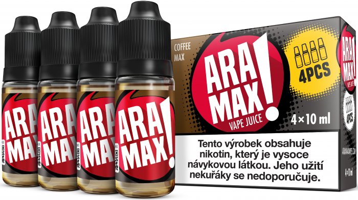 Aramax  4pack Coffee Max 4 x 10 ml 18 mg