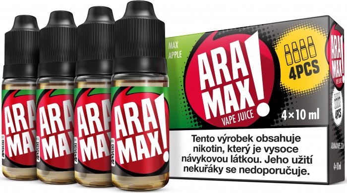 Aramax  4pack Max Apple 4 x 10 ml 18 mg