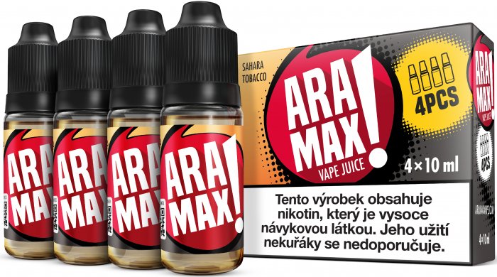 Aramax  4pack Sahara Tobacco 4 x 10 ml 18 mg