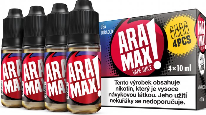 Aramax  4pack USA Tobacco 4 x 10 ml 18 mg