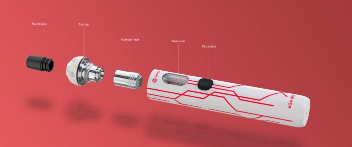 Joyetech eGo AIO elektronická cigareta 10th Anniversary Edition 1500 mAh Černá 1 ks