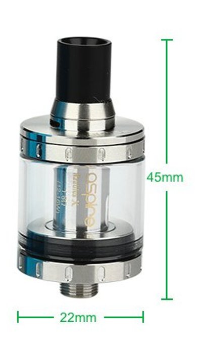 aSpire Nautilus X clearomizer Silver 2ml