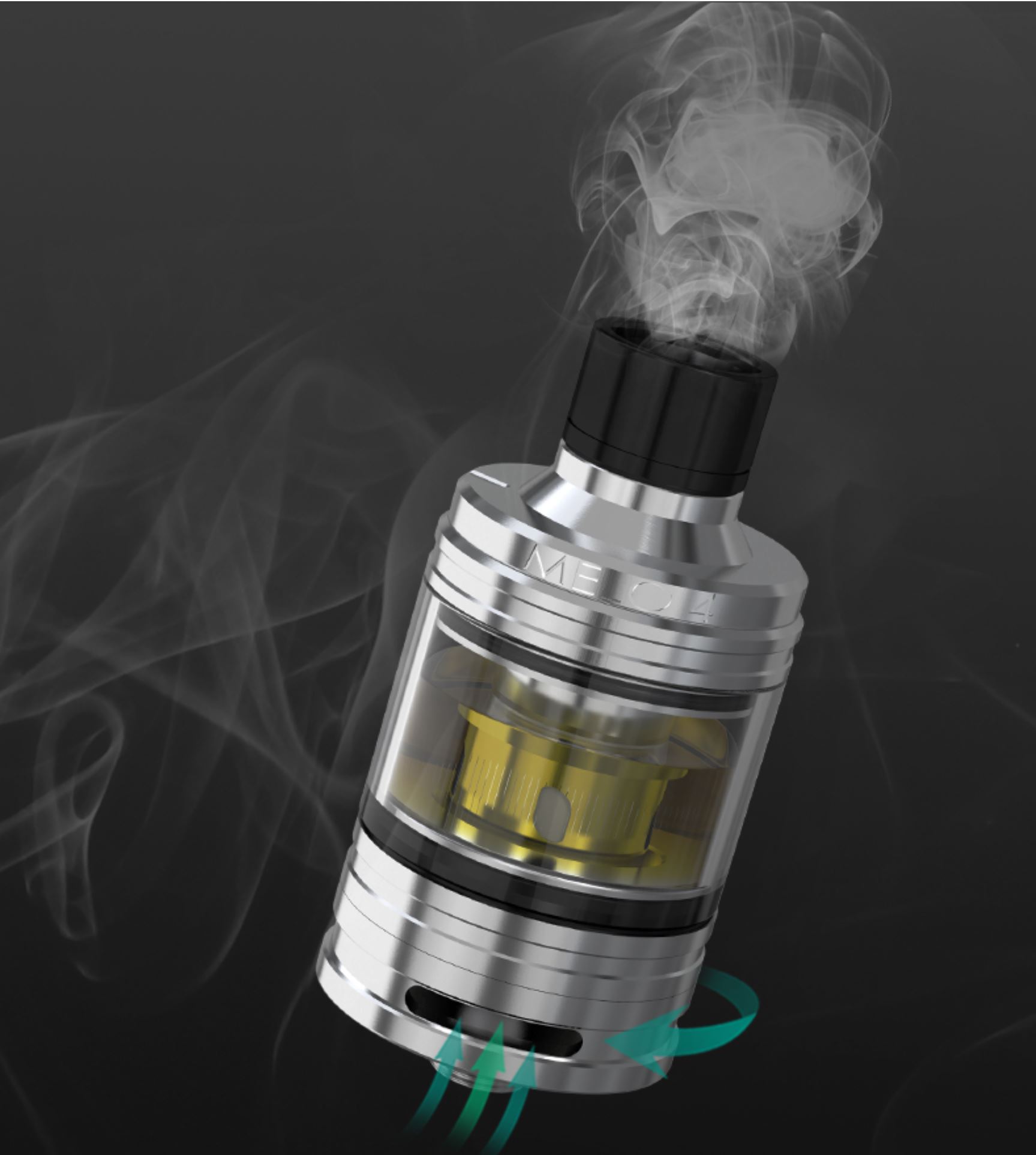 iSmoka-Eleaf Melo 4 clearomizer Black 2ml