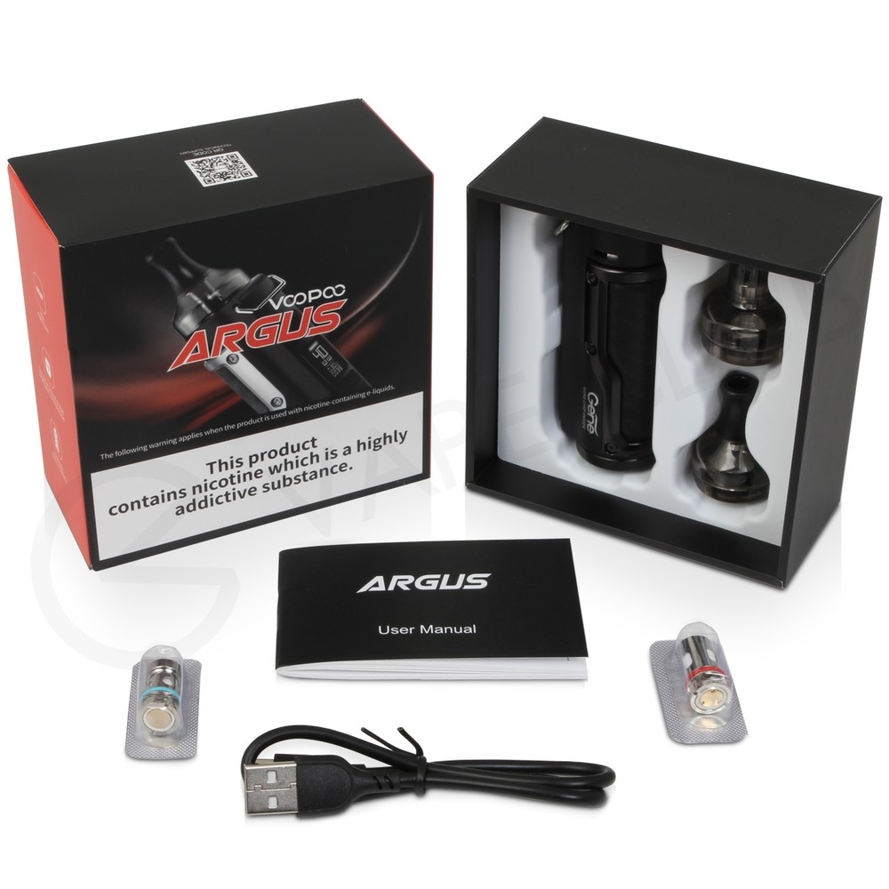 VOOPOO Argus 40W grip 1500mAh Full Kit Litchi Leather and Blue 1ks