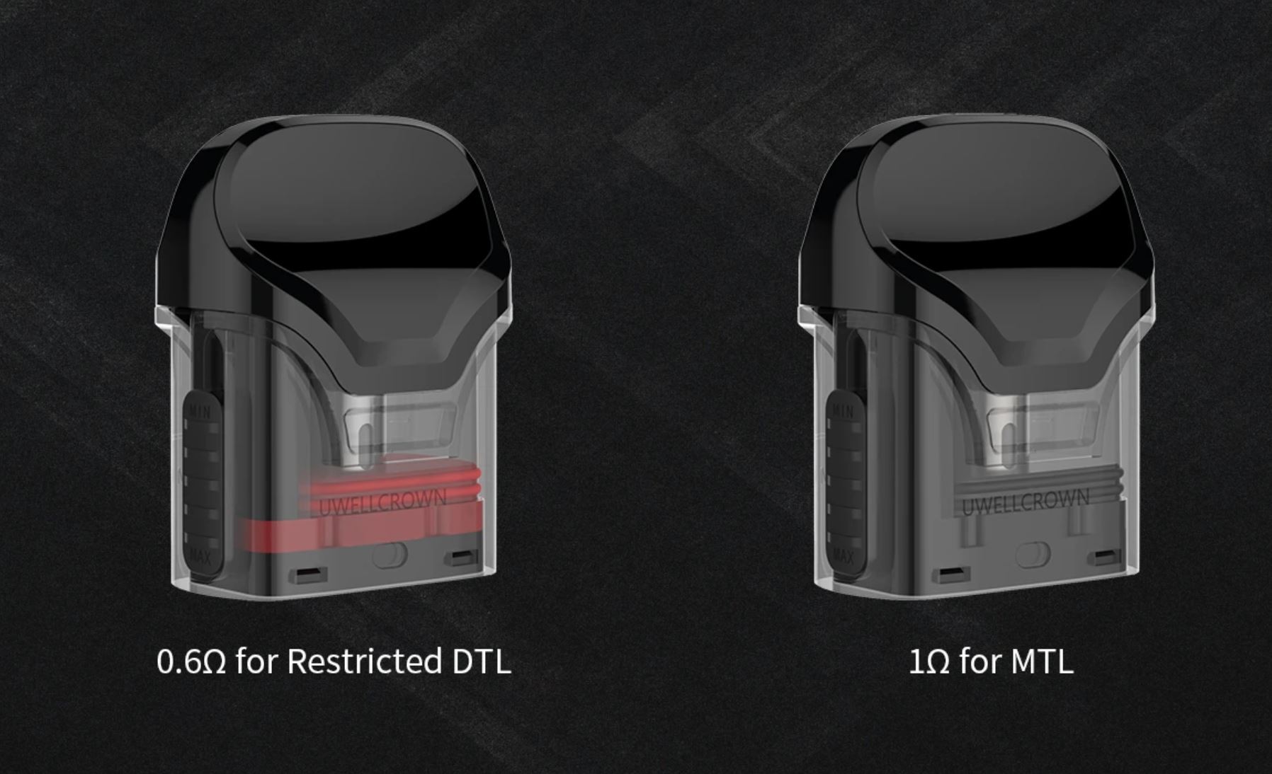 Uwell Crown POD cartridge 3ml 1ohm