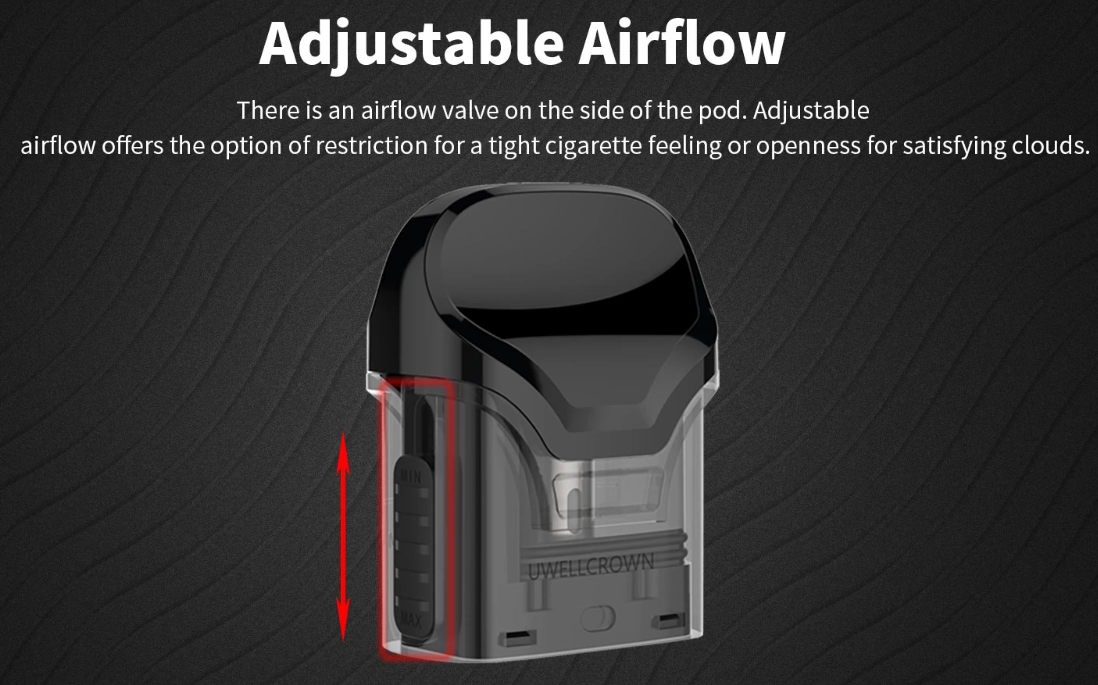 Uwell Crown POD cartridge 3ml 1ohm
