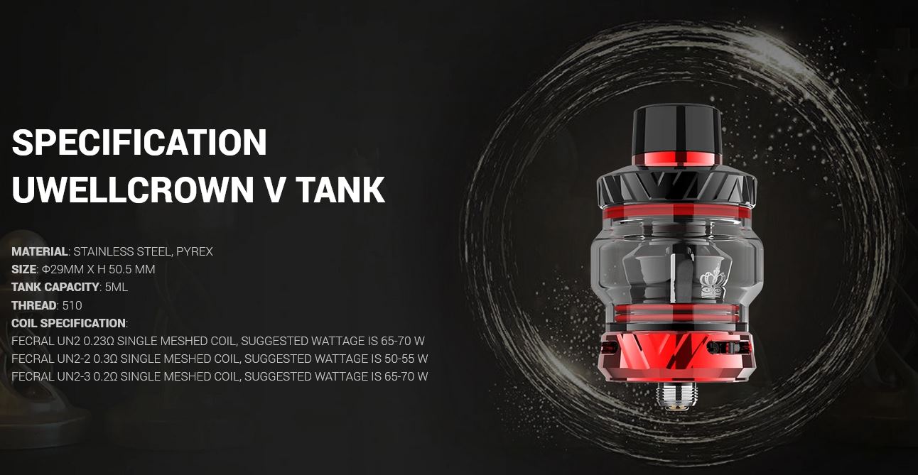 Uwell Crown 5 UN2 Mesh žhavicí hlava 0,23ohm