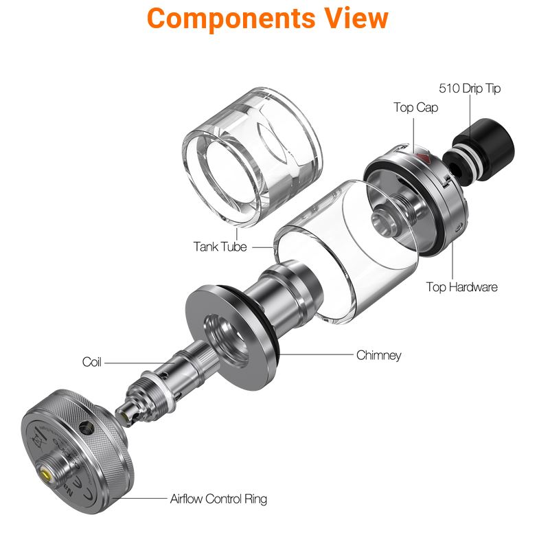 aSpire Nautilus 3 Clearomizer 4ml Black