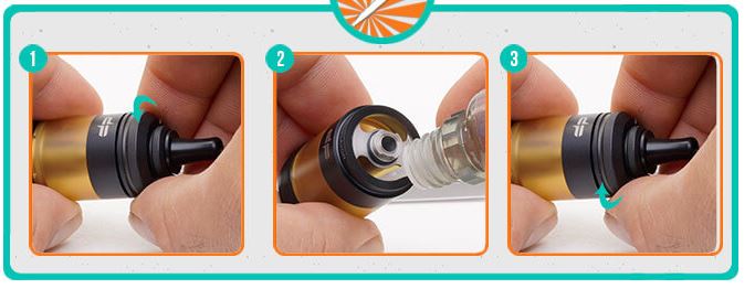 Digiflavor Siren G MTL clearomizer Rainbow