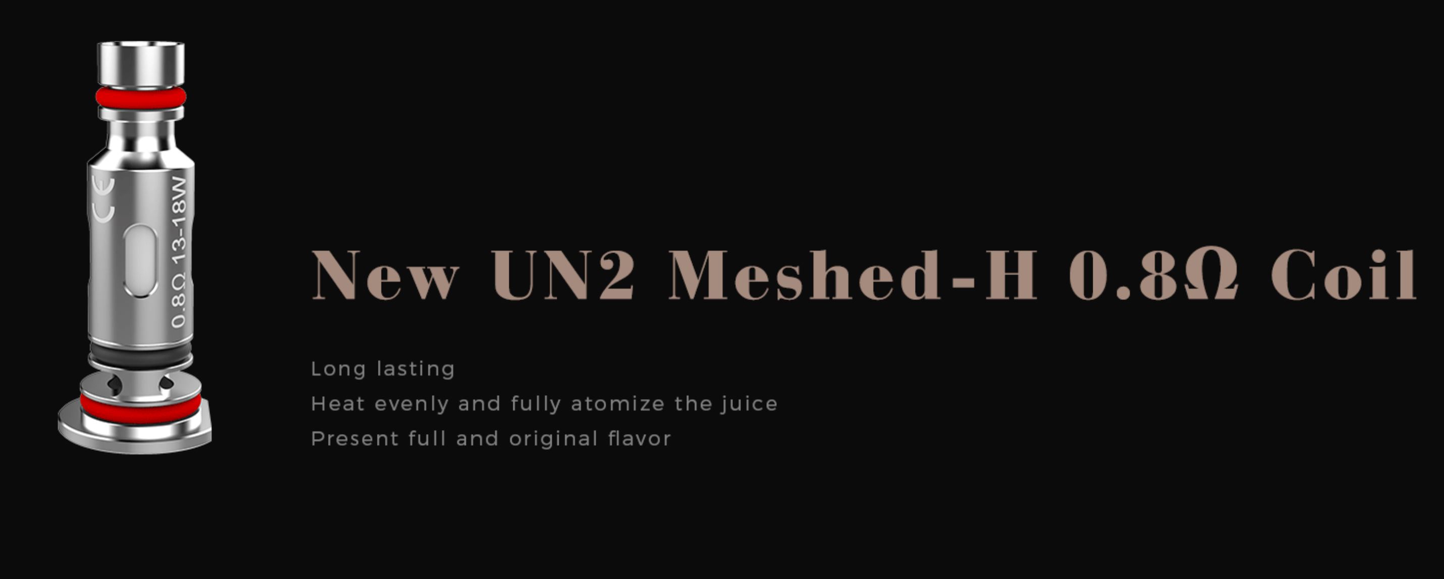 Uwell Caliburn G žhavicí hlava Mesh 0,8ohm 4ks