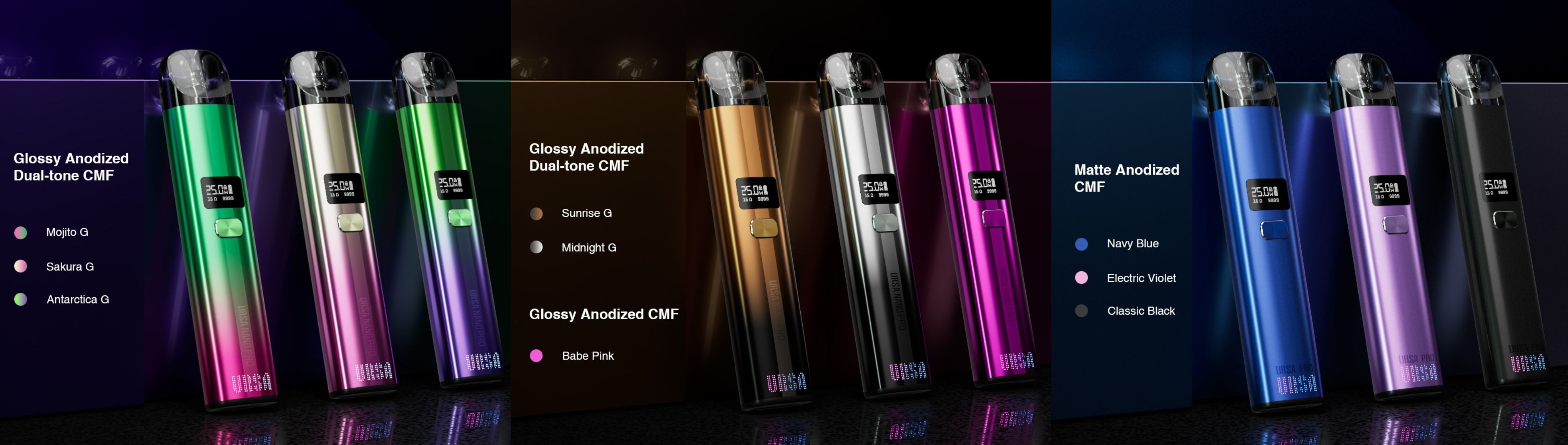 Lost Vape Ursa Nano Pro Classic Black 900 mAh 1 ks