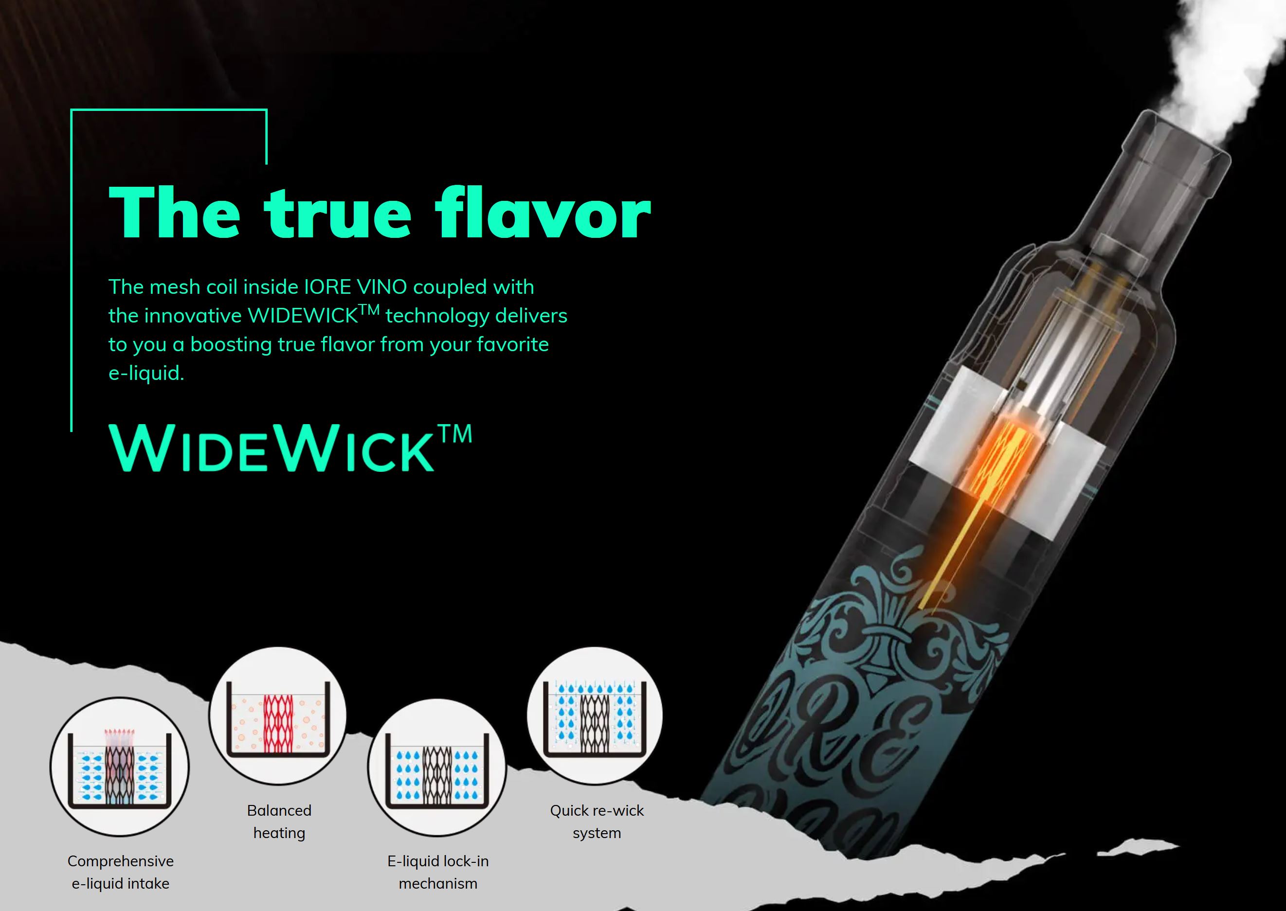Eleaf Iore Vino Pod Kit 650 mAh Red 1 ks