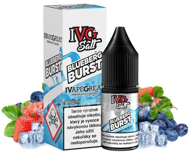 IVG SALT Blueberg Burst 10 ml 10 mg