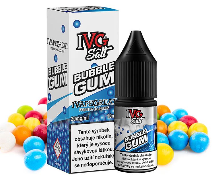 IVG SALT Bubblegum 10 ml 10 mg