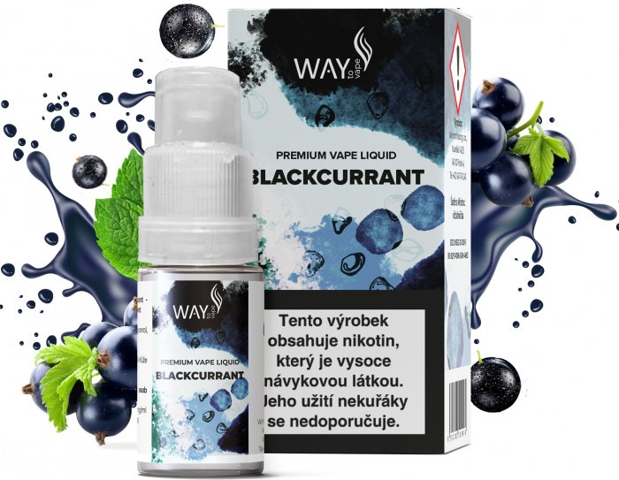 WAY to Vape Blackcurrant 10 ml 6 mg