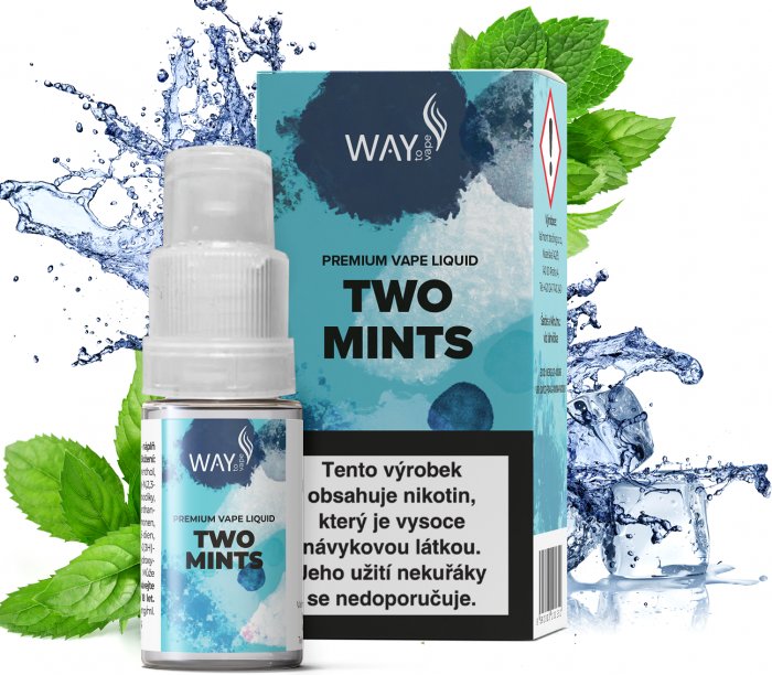 WAY to Vape Two Mints 10 ml 18 mg