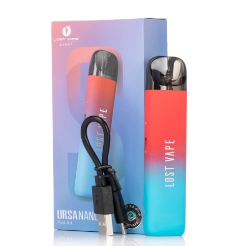 Lost Vape Ursa Nano S Pod 800 mAh Cyan Orange 1 ks