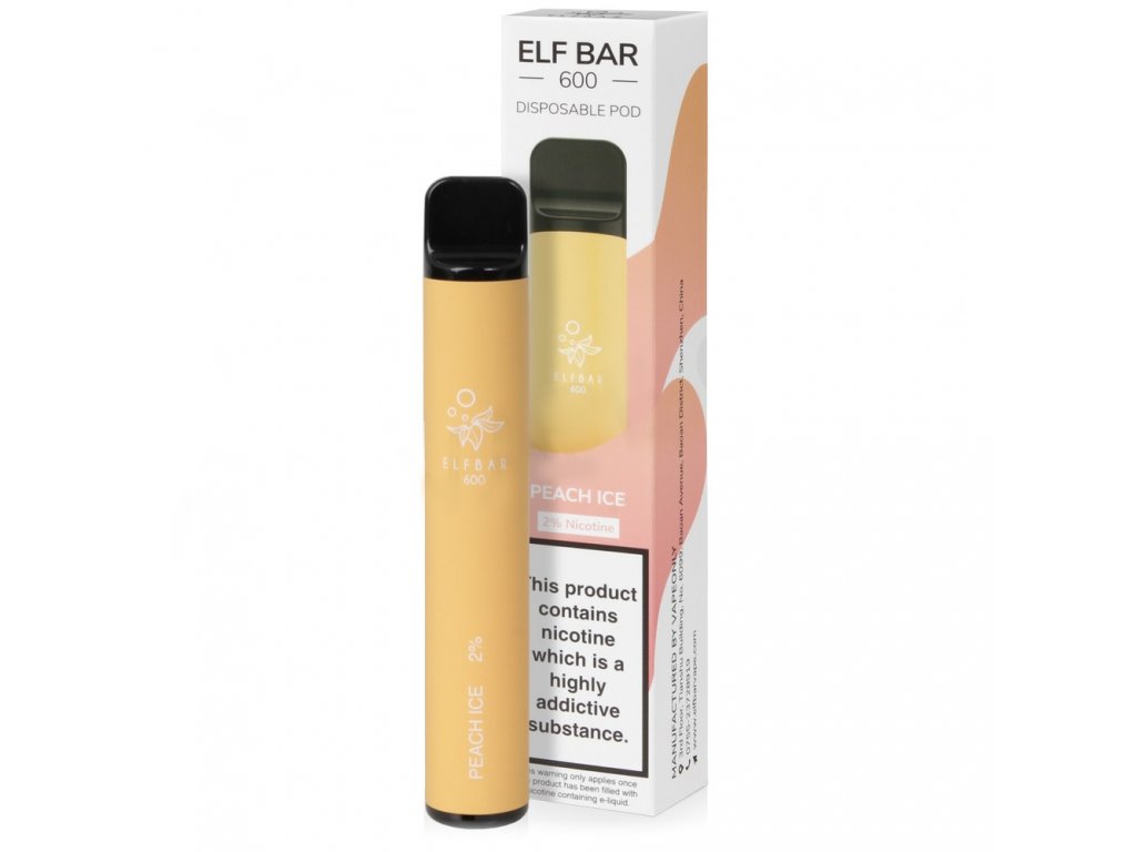 Elf Bar 600 Coconut Melon 20mg 550 mAh 1 ks