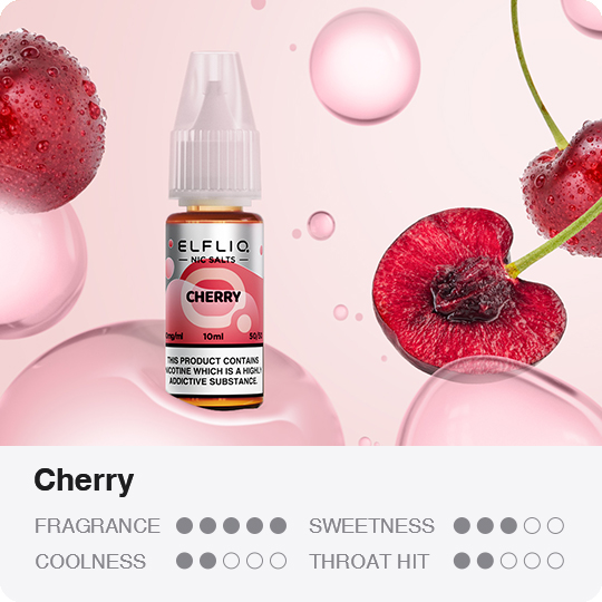 ELFLIQ Nic SALT Cherry 10 ml 20 mg