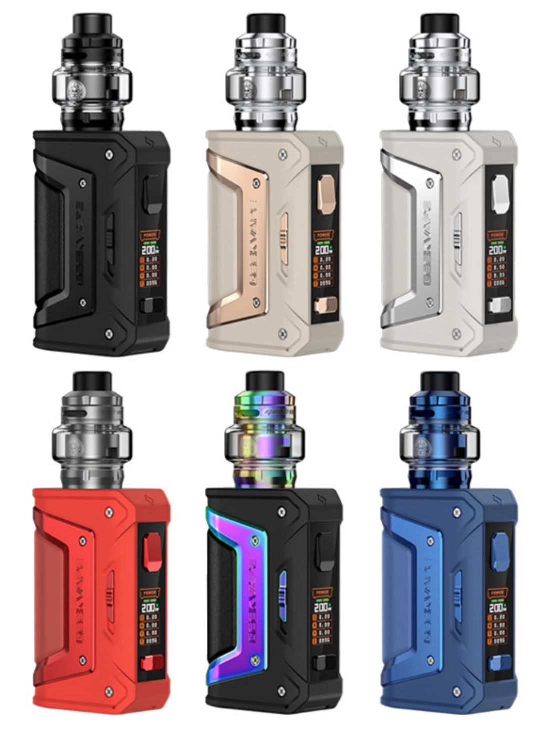 GeekVape L200 Classic Kit s Z Max Tank 200W Red 0 mAh 1 ks