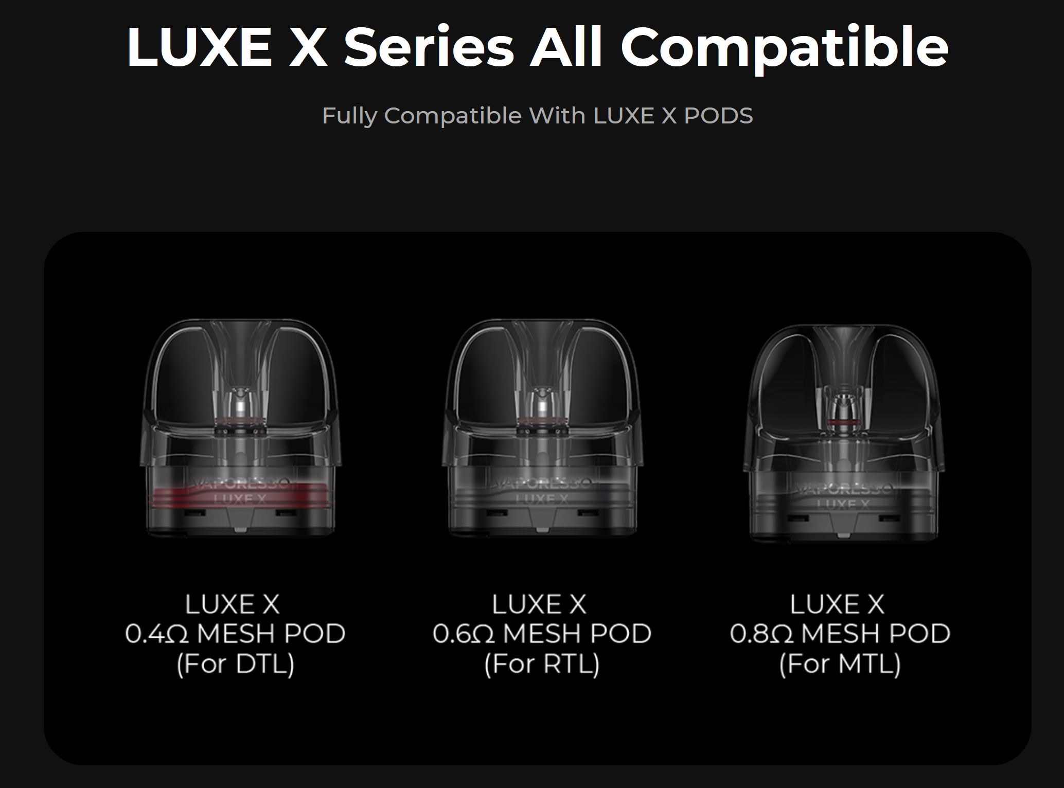 Vaporesso LUXE XR MAX Pod Kit 2800mAh Grey 1 ks