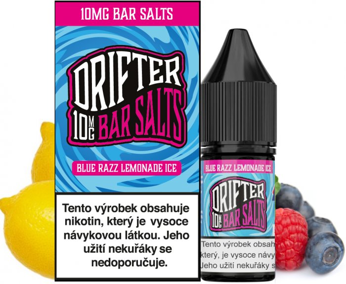 Drifter Bar Salts Blue Razz Lemonade Ice 10 ml 20 mg