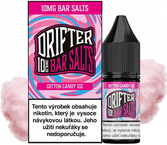 Drifter Bar Salts Cotton Candy Ice 10 ml 20 mg