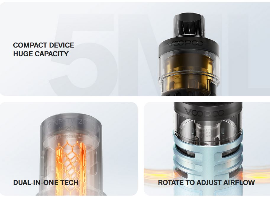 VOOPOO Drag H80 S 80W grip Black