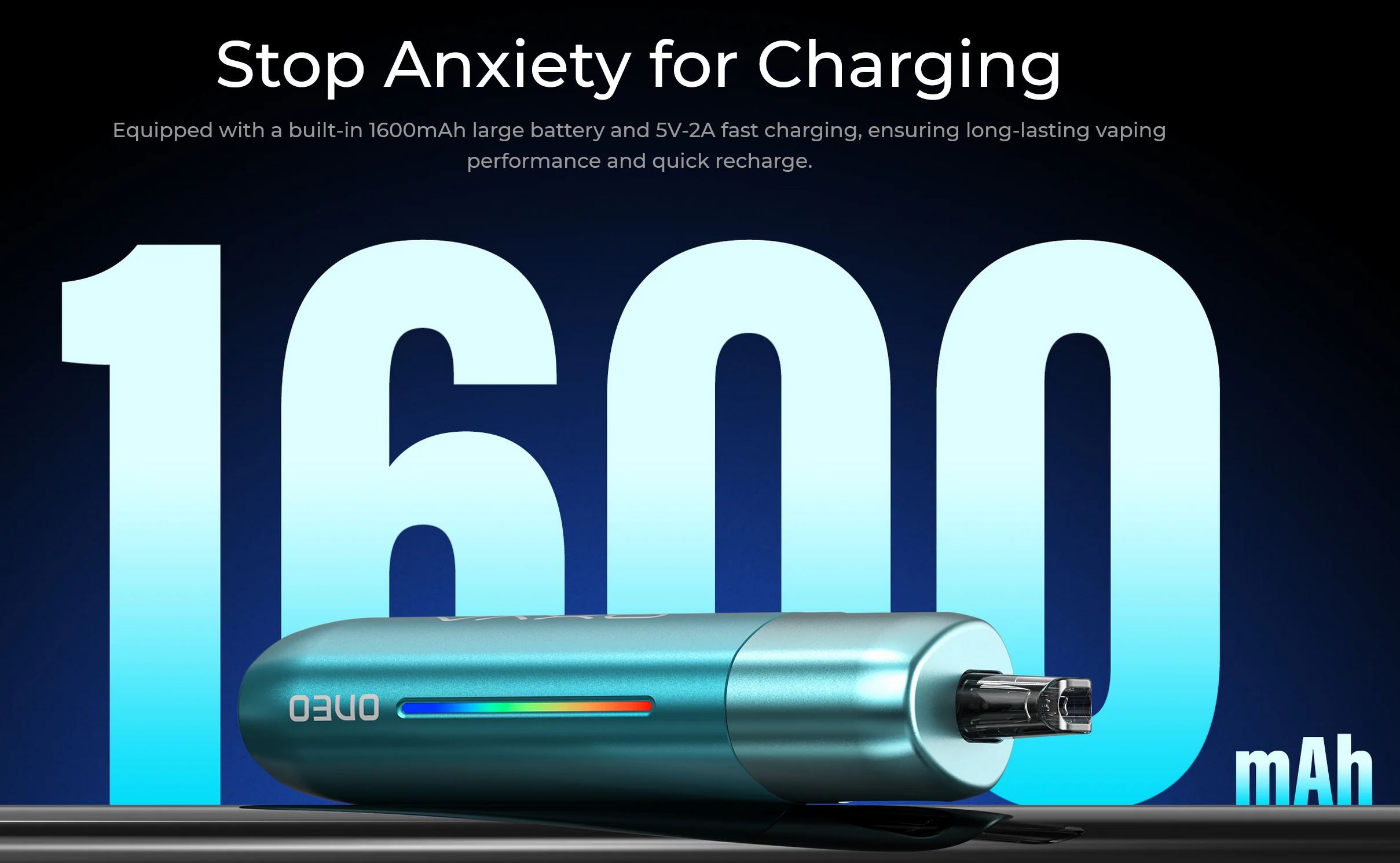 OXVA ONEO Pod 1600 mAh Midnight Blue