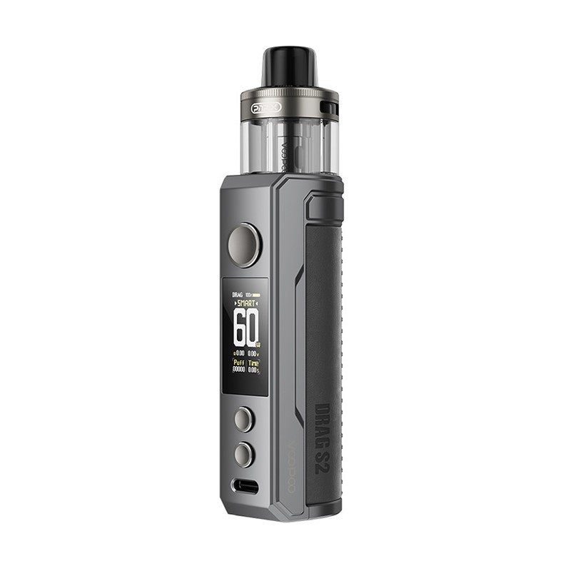 VooPoo Drag S2 Pod Kit 2500 mAh Gray Metal 1 ks