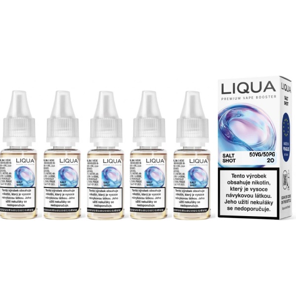 Liqua Nic Salt shot Booster PG50/VG50 5x10 ml 20 mg