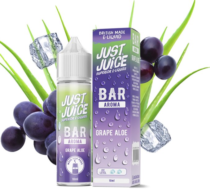 Just Juice Bar Range Shake & Vape Grape Aloe 10 ml