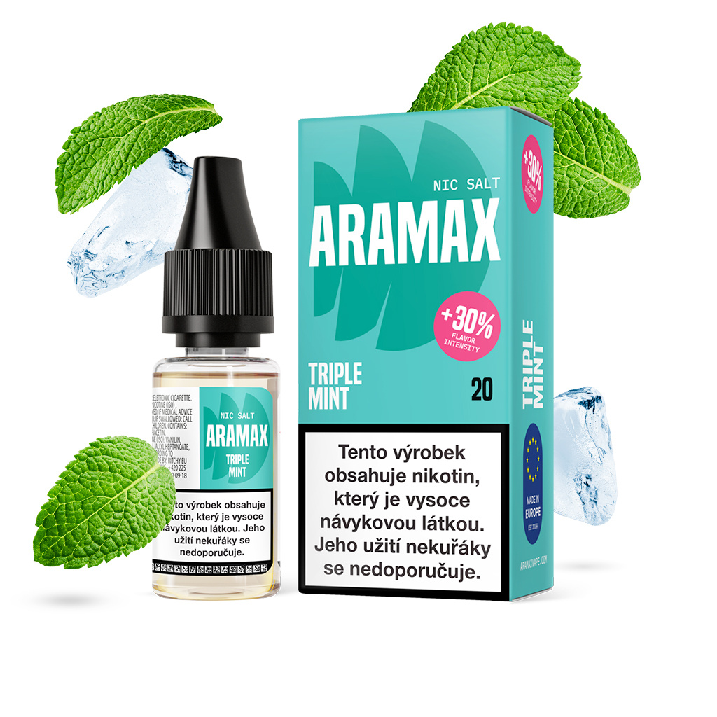 Aramax Salt Triple Mint 10 ml 10 mg