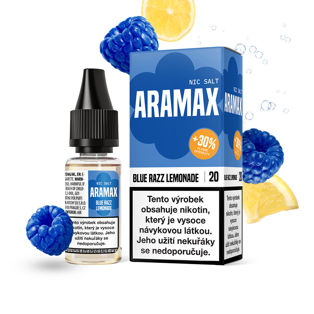 Aramax Salt Blue Razz Lemonade 10 ml 20 mg