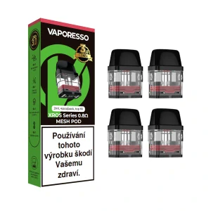 Vaporesso Xros Pod Series Mesh Cartridge 0,8 ohm 4 ks